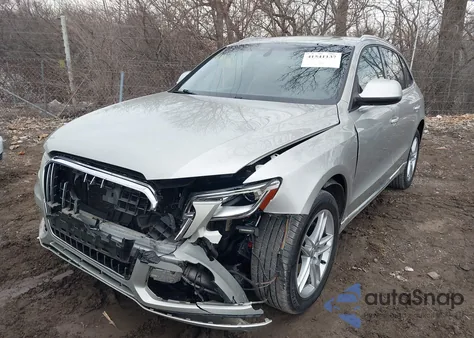 2013 Audi Q5 2.0T Premium from USA, damaged, VIN WA1LFAFP2DA056490